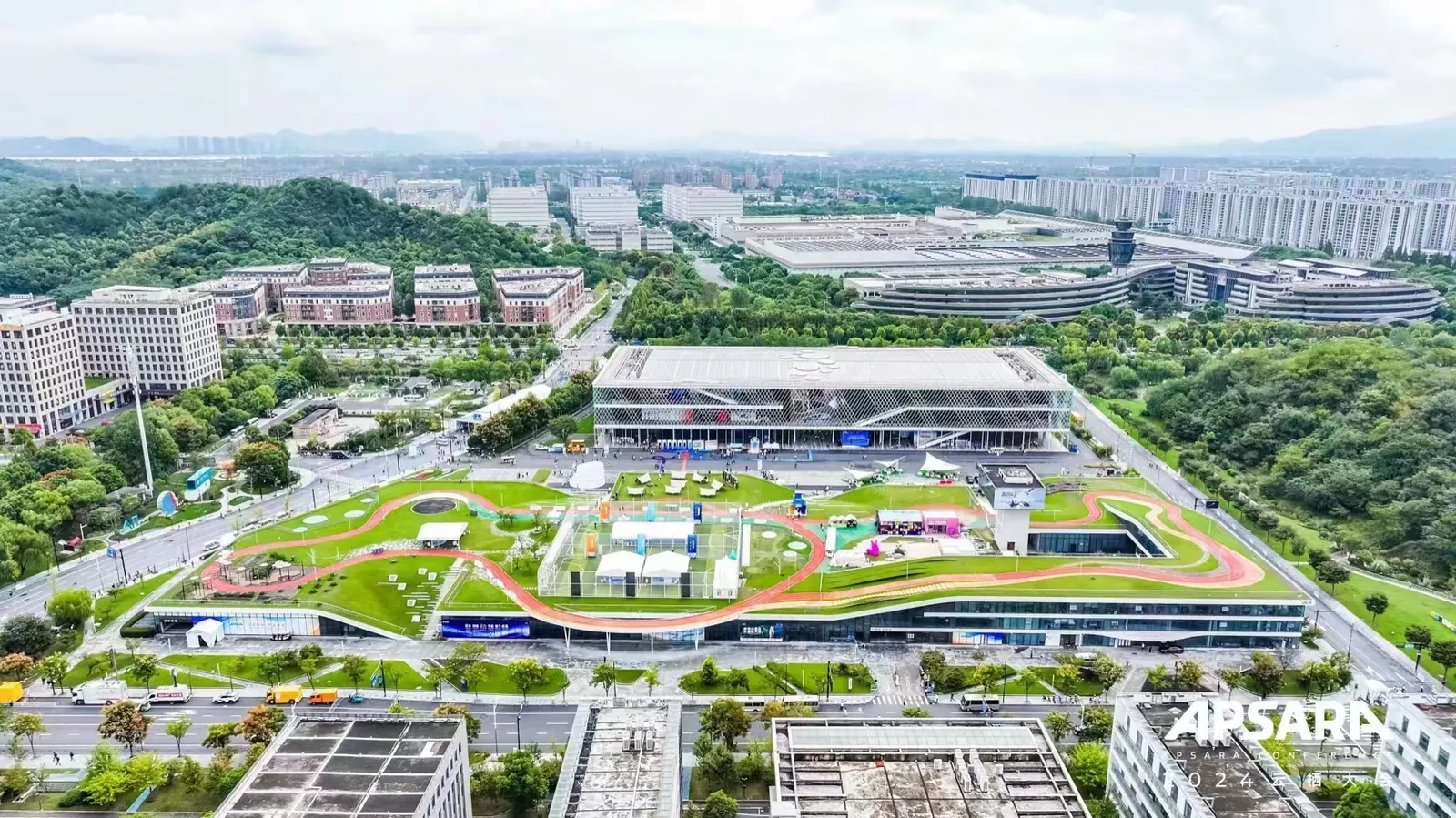 云栖大会云栖小镇会场全景