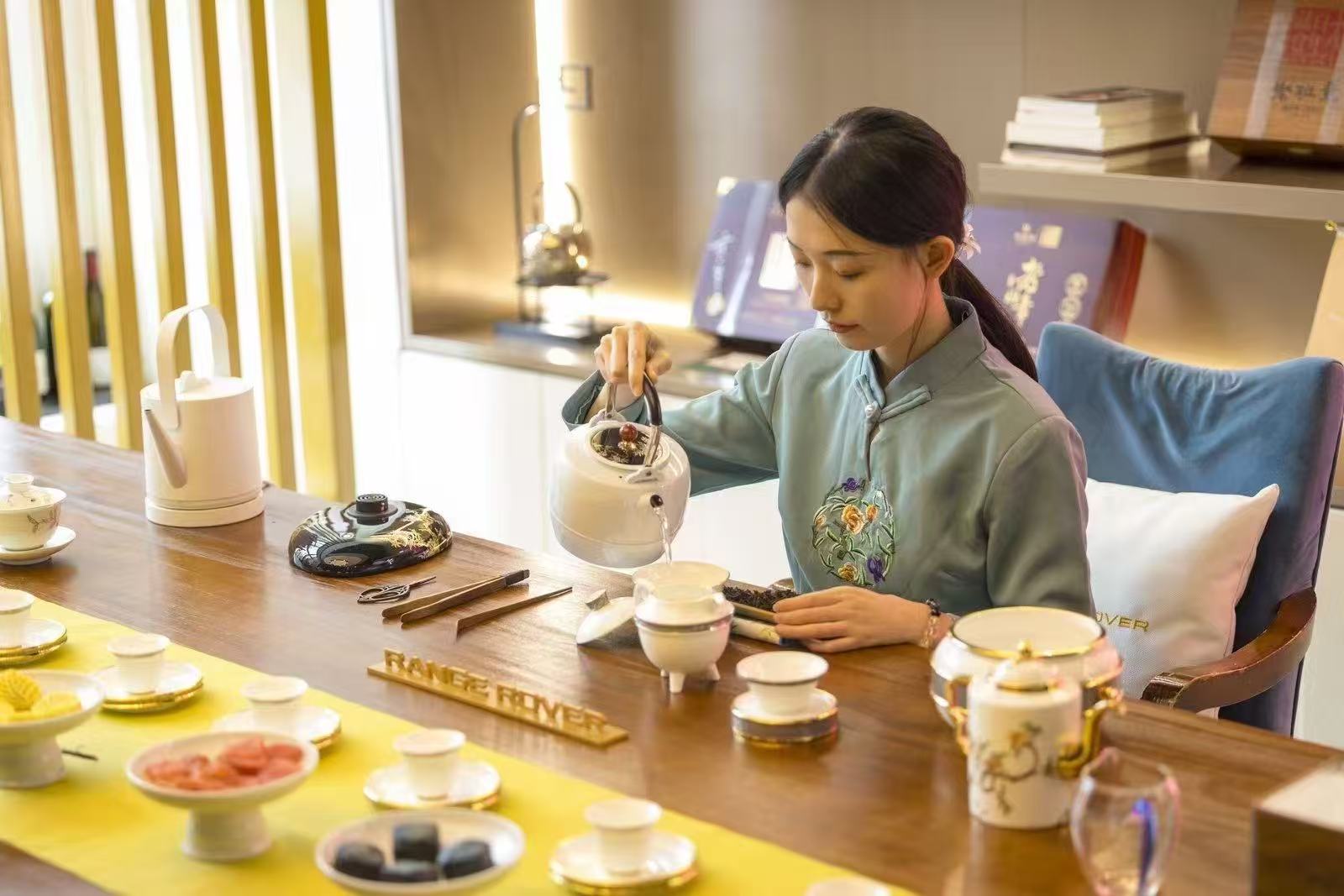 品牌活动茶艺展示