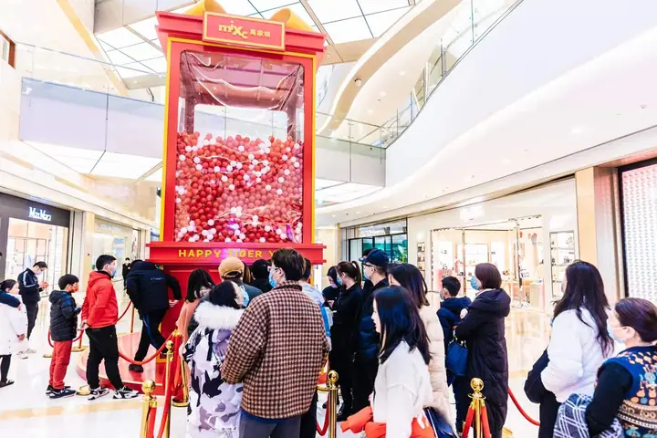2022万象城元宵节与情人节活动现场照片 2