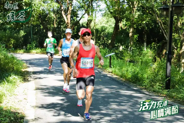 康师傅绿茶满酚活力跑现场照片 9