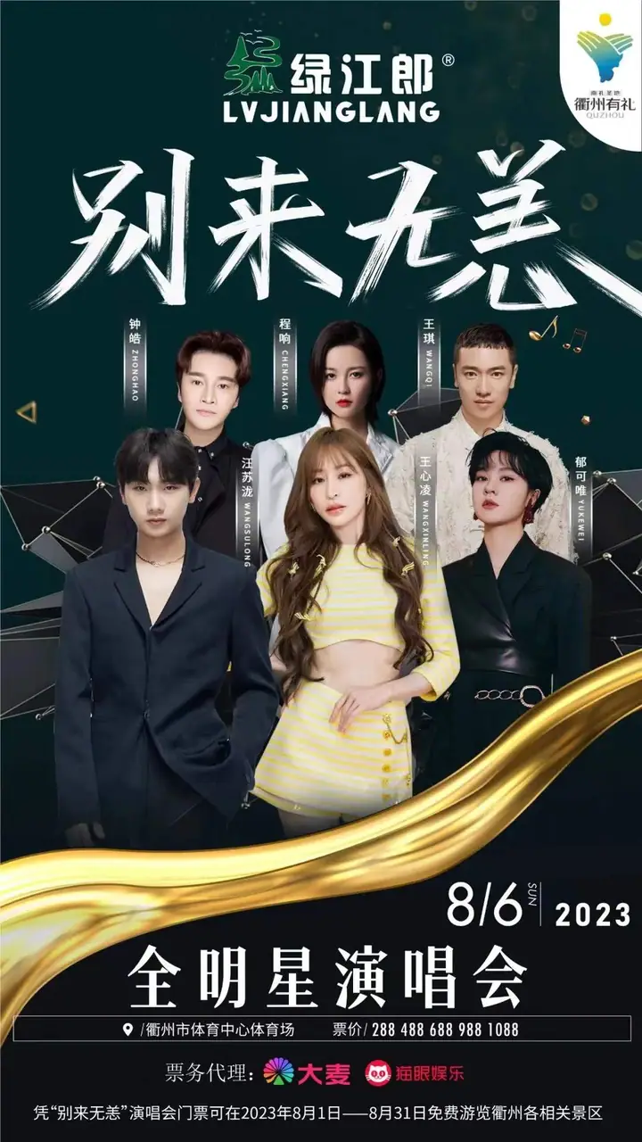 绿江郎别来无恙全明星演唱会现场照片 1