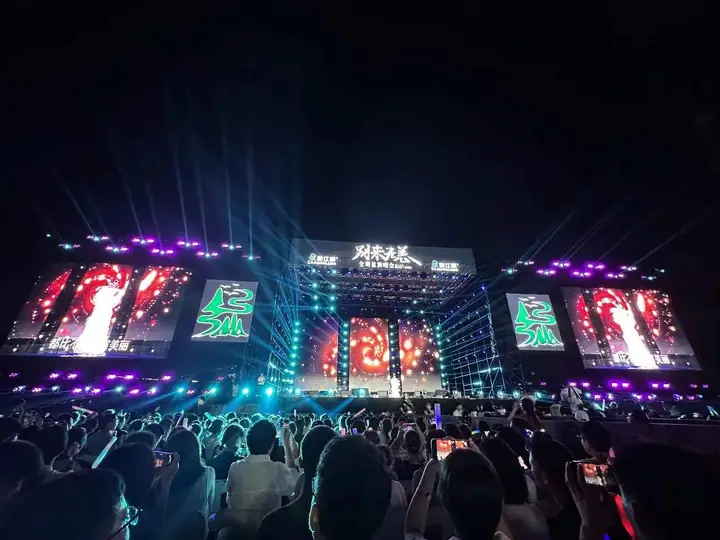 绿江郎别来无恙全明星演唱会现场照片 3