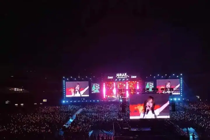 绿江郎别来无恙全明星演唱会现场照片 6