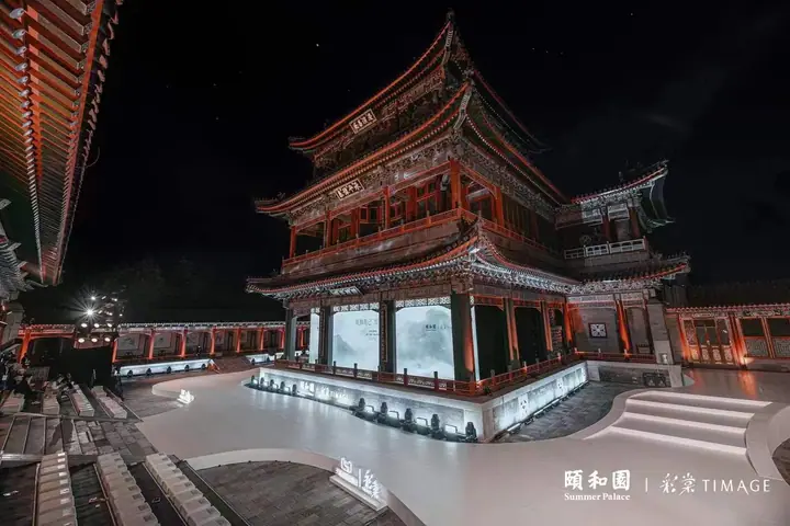 彩棠与颐和园入境观颐发布会现场照片 9