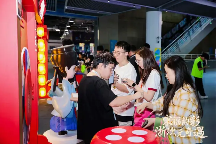 中国国际动漫节浙江福彩展区现场照片 3
