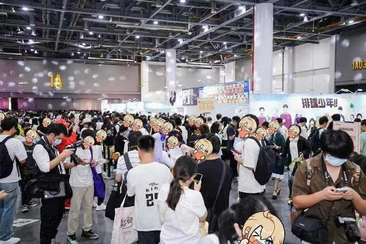第二届IAGF国际动漫周边展现场