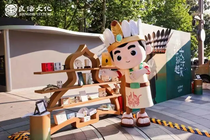 杭州良渚日良渚花车城市漫游现场照片 6