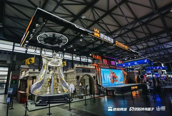 ChinaJoy2026 996传奇盒子及三国天下归心展区现场