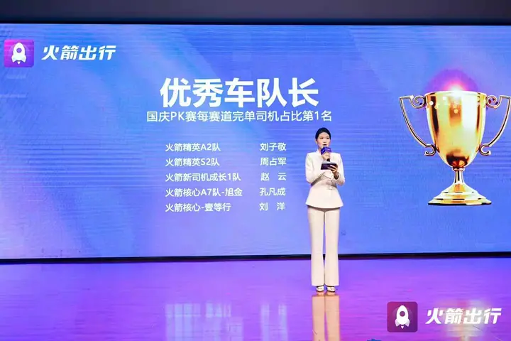 火箭出行车队季度会暨运营二周年活动现场照片 6
